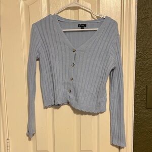 Art Class Blue Textured Fabric